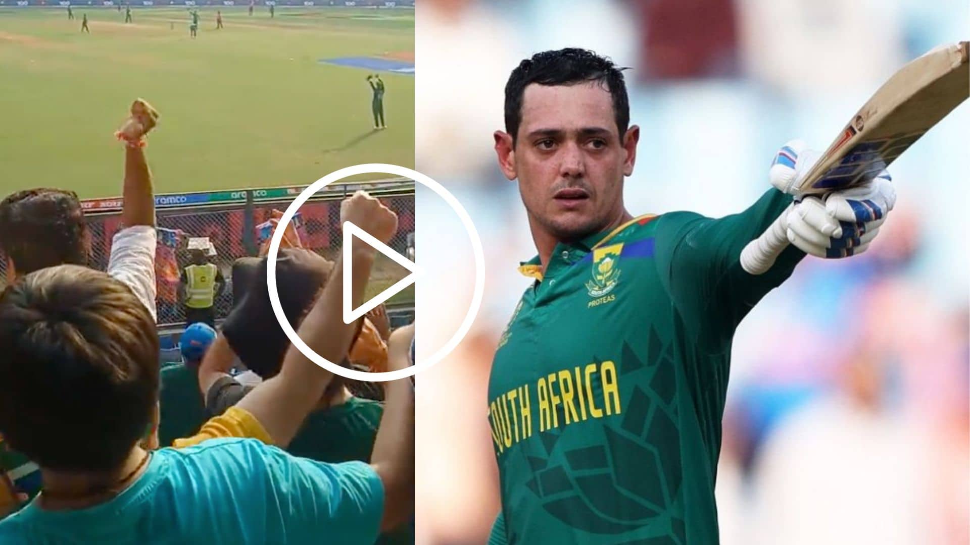 Quinton De Kock Slams Third Century In WC 2023 As Wankhede Respects With Standing Ovation